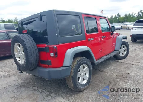 2012 Jeep Wrangler Unlimited Sport z USA, uszkodzony, nr VIN 1C4BJWDG0CL141332